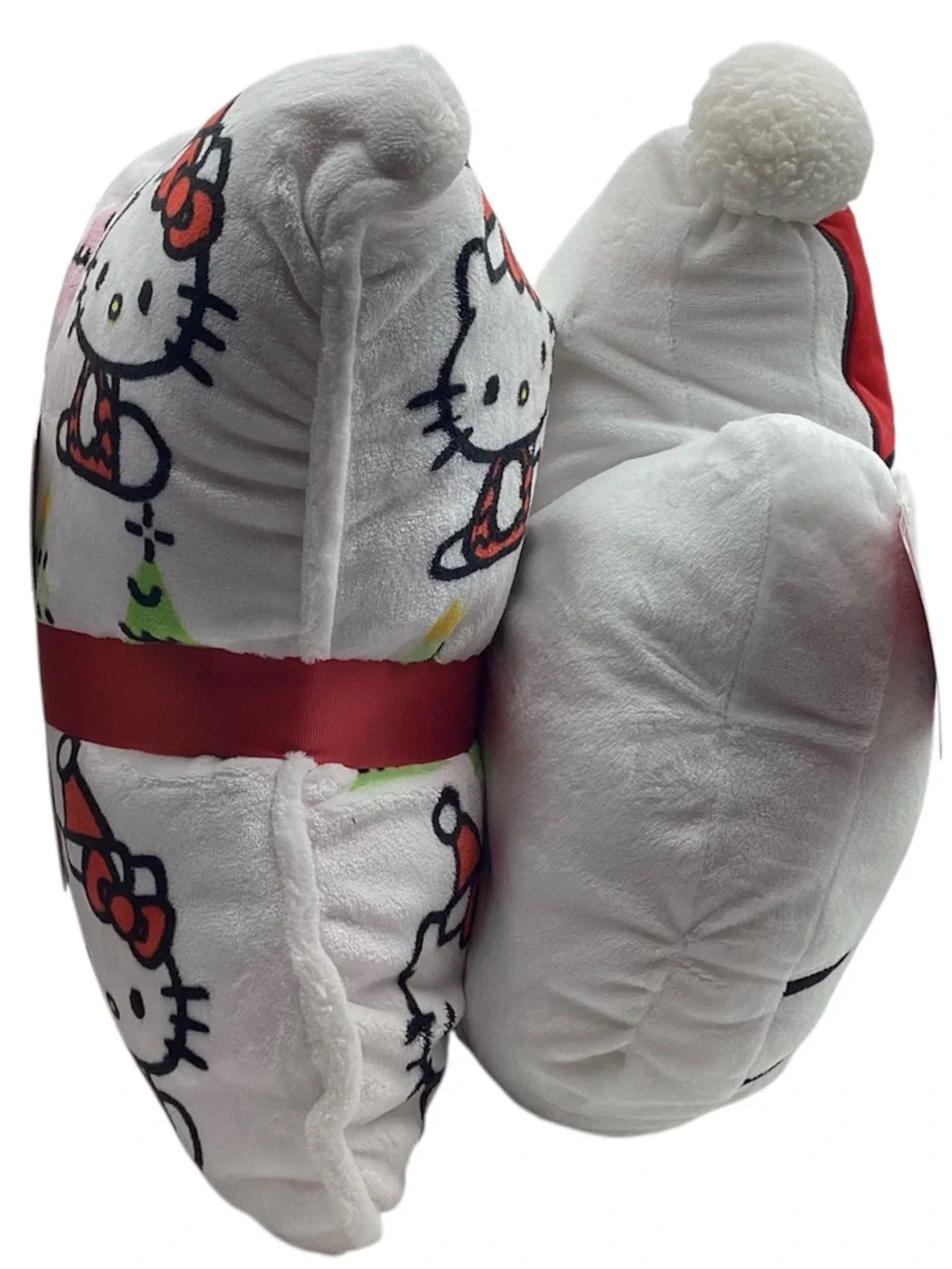 Hello Kitty Sanrio 2 pk. Square Pillow with Shaped Head Pillow Set (NWT)